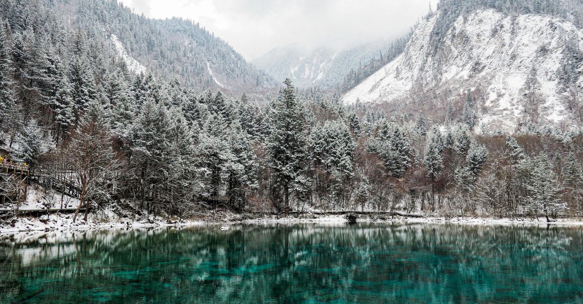 Le Lac Blanc en Alsace - hiver !